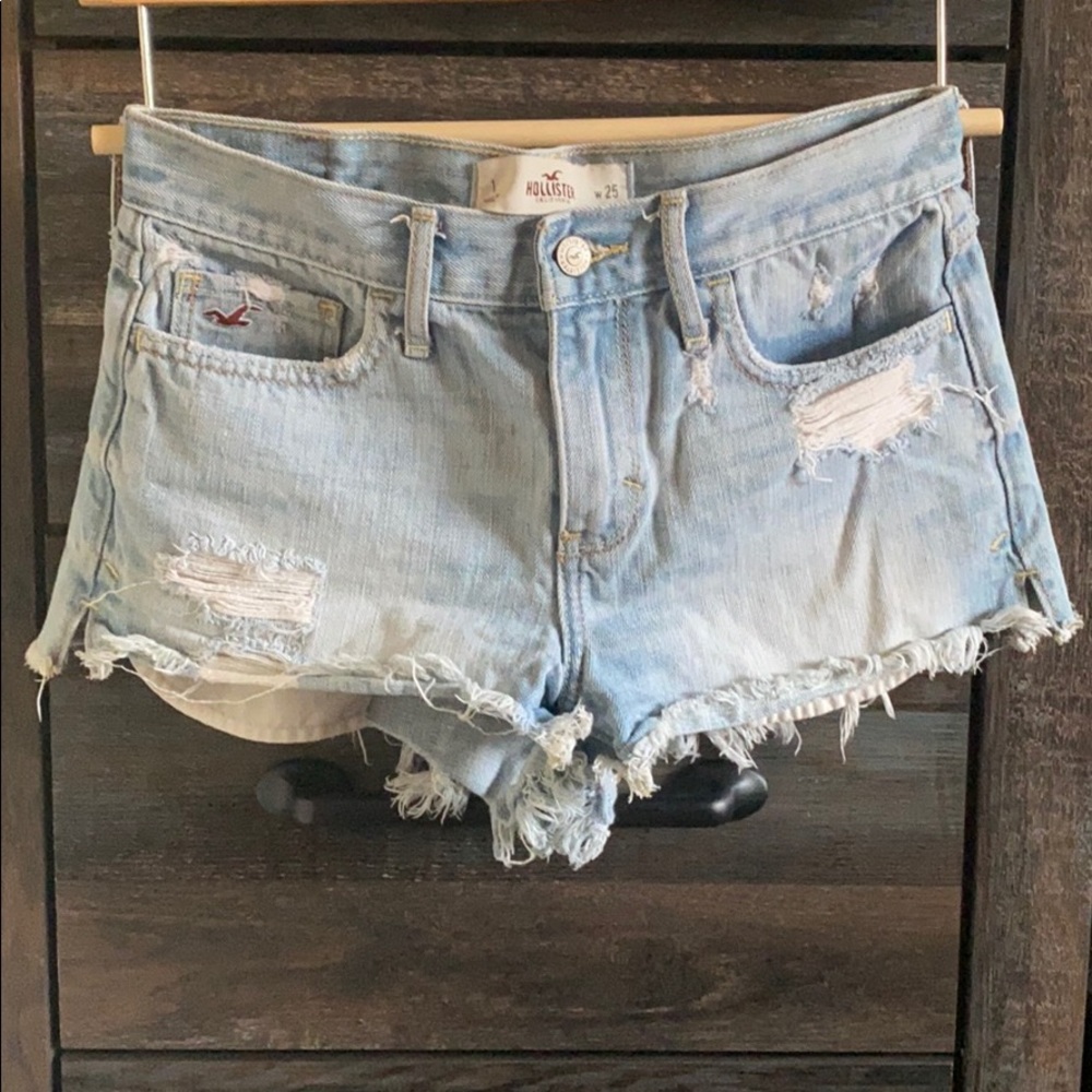 Hollister Distressed Jean Shorts